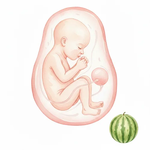 התפתחות העובר - שבוע 39